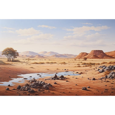 Desert Scene canvas